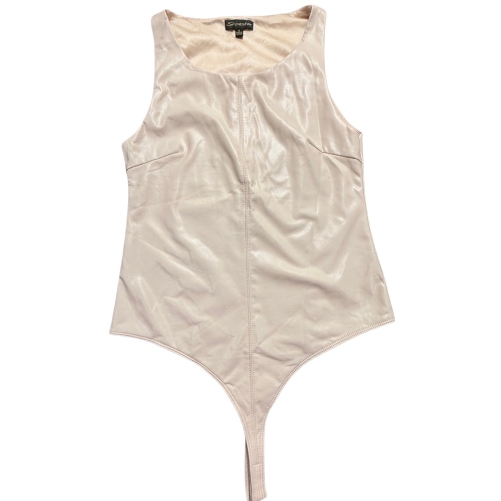 Shinestar Cream Women's Bodysuit
